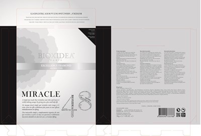 bioxidea miracle 48 excellence diamond mask carton.jpg Image of carton - bioxidea miracle 48 excellence diamond mask carton